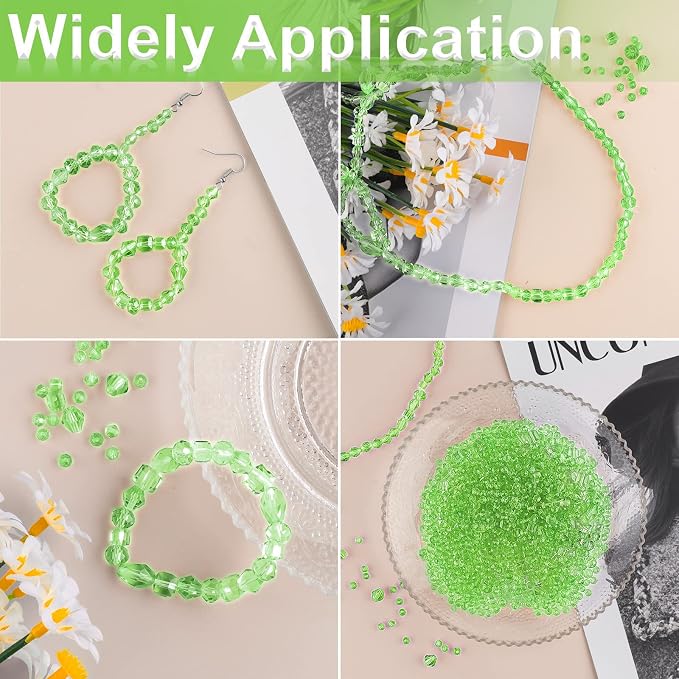 NIUBIER Crystal Beads, Rondelle - Image 4