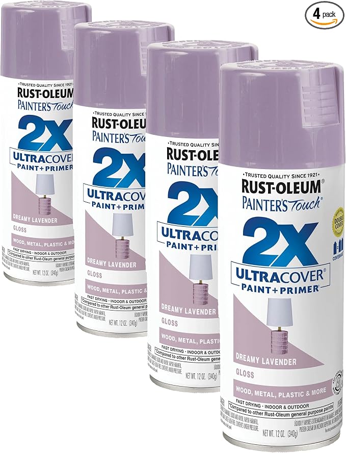 Rust-Oleum 366991 Painter's Touch 2X Ultra Cover Spray Paint, 12 oz, Gloss by Rust-Oleum