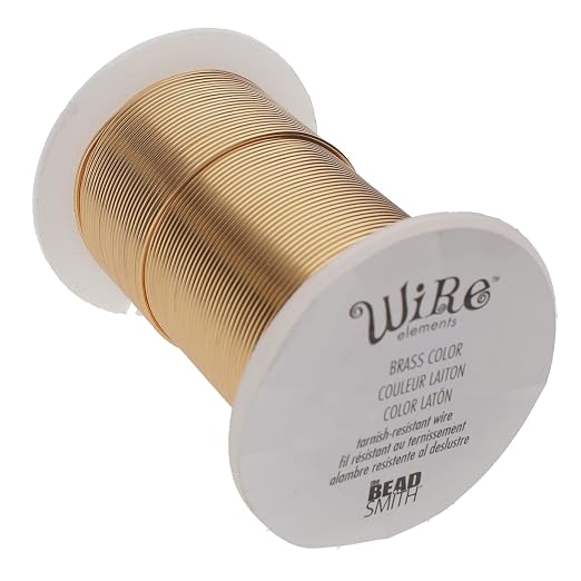 The Beadsmith Wire Elements 28-Gauge Lacquered Tarnish-Resistant Copper Wire by TheBeadsmith