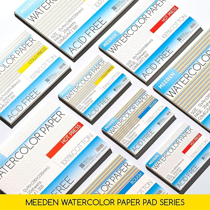 MEEDEN Watercolor Paper Block - Image 5