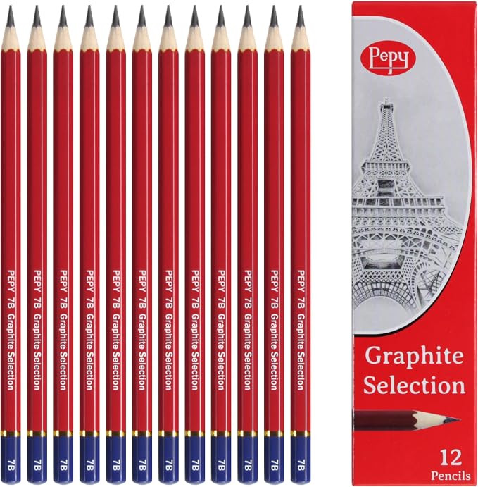 Pepy Graphite Professional Drawing Pencils by Pepy
