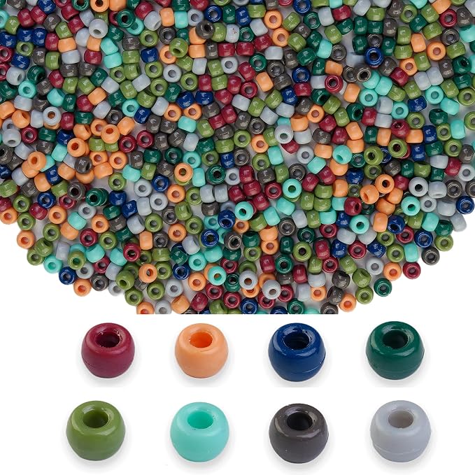 1000pcs Pony Beads, Kandi Beads by NikkiGuojewelry