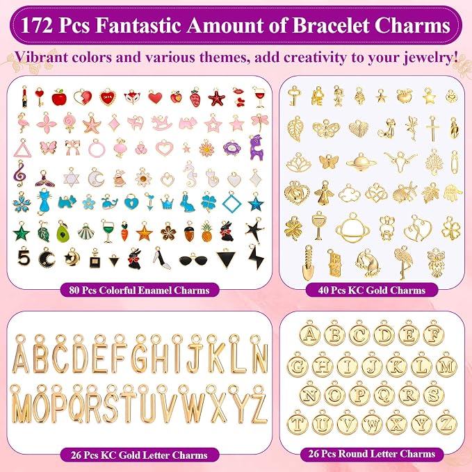 Modacraft 3 Types 172 Pcs Charms - Image 2