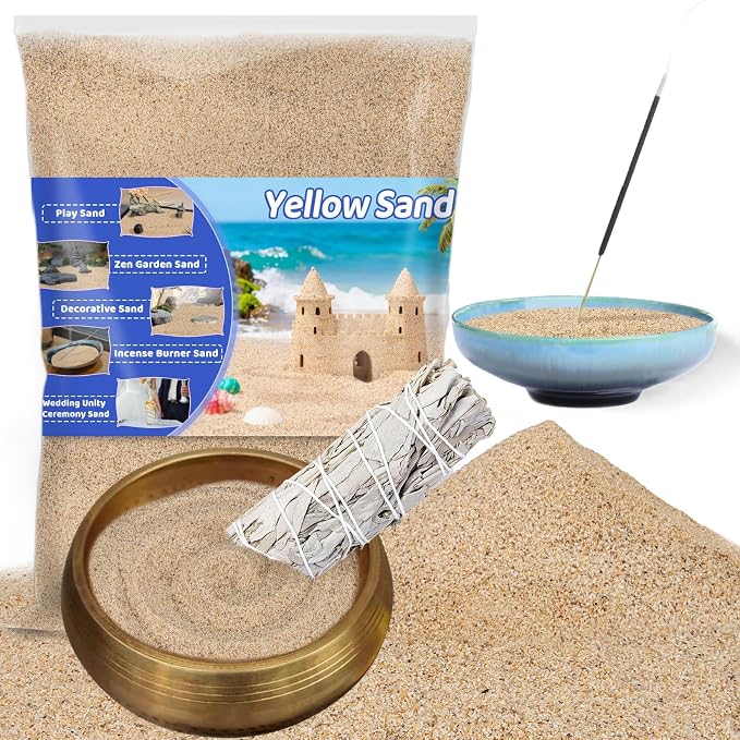 RAINFLOW 15 OZ Fine Yellow Sand by Unknown