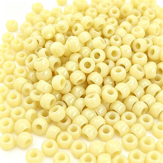Pony Beads Bulk 1100 Pcs, Beads by anpiwshjo