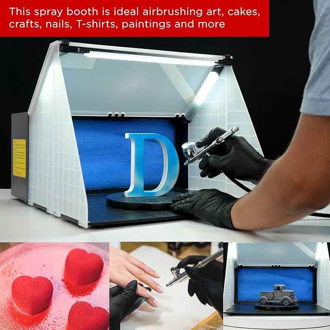 Master Airbrush Portable Airbrush Spray Booth Station - Image 6