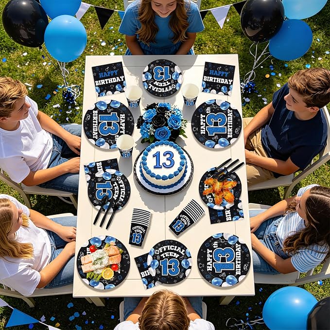 168Pcs 13th Birthday Decorations - Image 6