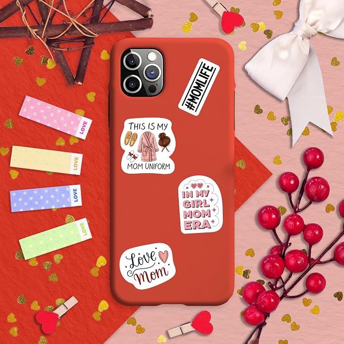 100Pcs Funny Mom Stickers for Water Bottle, Phone - Image 7