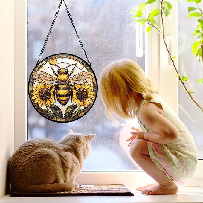 DASTOLL Stained Glass Window Hanging - Image 3