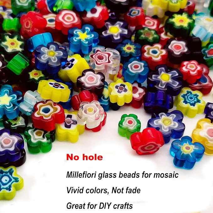 EDFLIFE FlaEDFLIFE Flat Glass Millefiori - Image 3