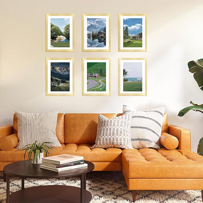 FIXSMITH A4 Picture Frame Set of 2, Display Pictures 6x8 - Image 6