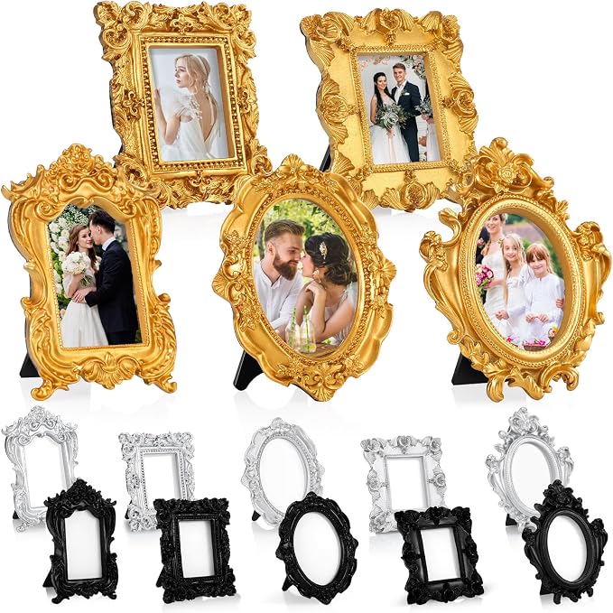 Maitys 15 Pcs Mini Picture Vintage Frames by Maitys