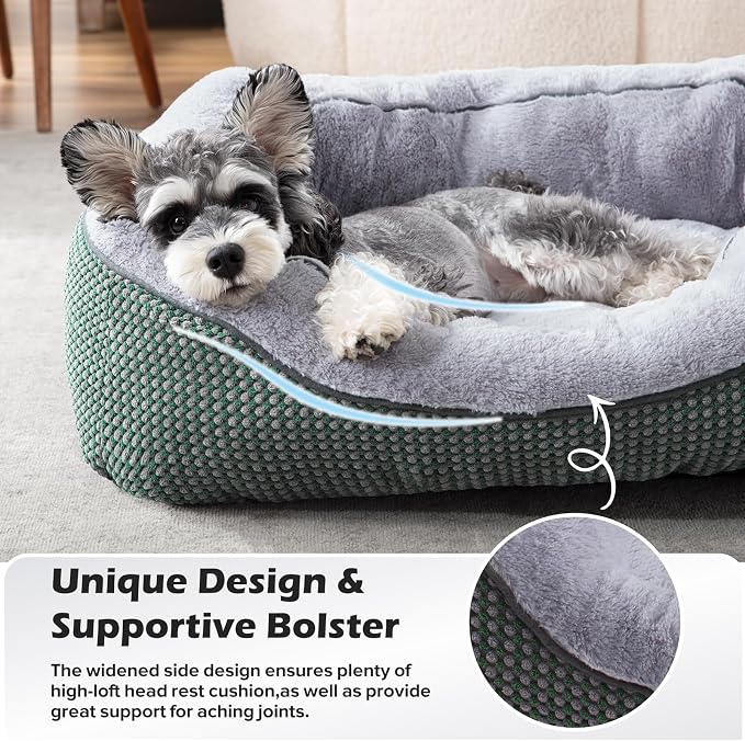INVENHO Dog Bed Medium Size, Orthopedic Warming Soft Calming Sleeping Durable - Image 4