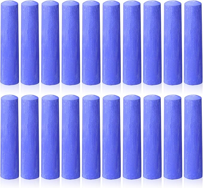 20 Pcs Sidewalk Chalks for Kids Non Toxic Jumbo Chalk for Party Gift Outdoor Art Classroom Play Painting (Purple)