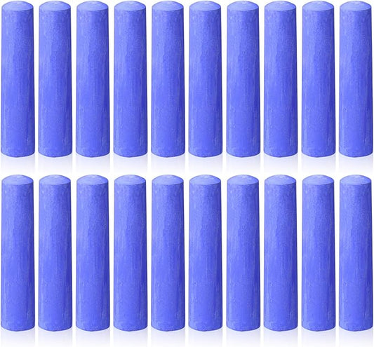 20 Pcs Sidewalk Chalks for Kids Non Toxic Jumbo Chalk for Party Gift Outdoor Art Classroom Play Painting (Purple)