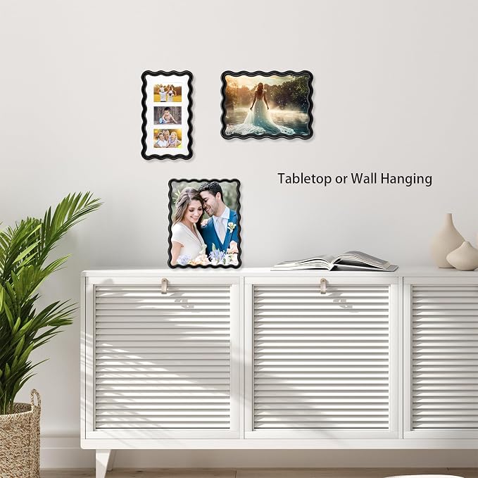Black 10x12'' Heavy-Duty Zinc Alloy Picture Frames - Image 5