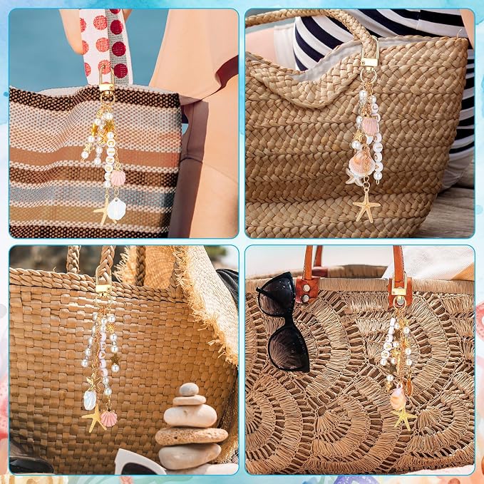 Liliaafar 48 Set Keychain Making Kit Gold Silver Metal Keychain Clips - Image 7
