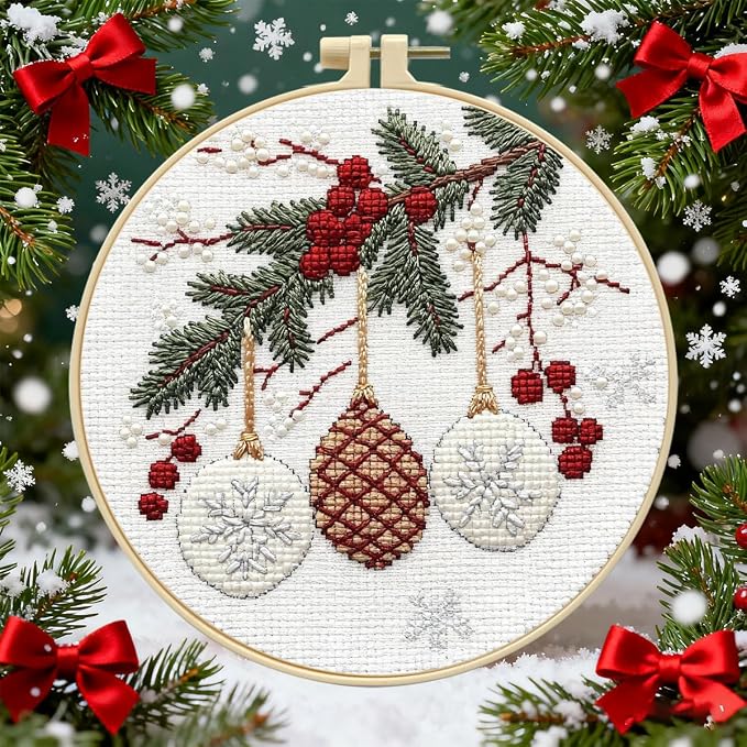Zhenqing 11CT Stamped Cross Stitch Kit - Image 10