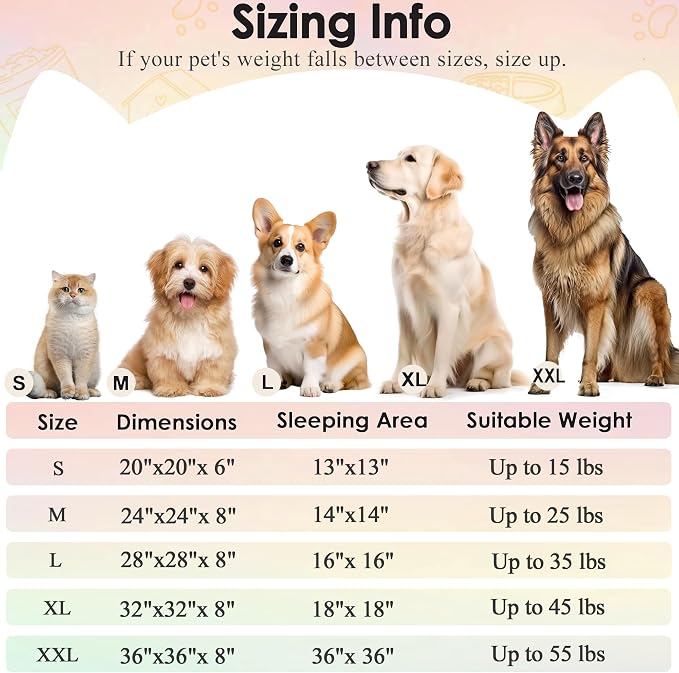 Dog Beds Large Sized Dog and Cats, 32in Pet Beds - Image 2