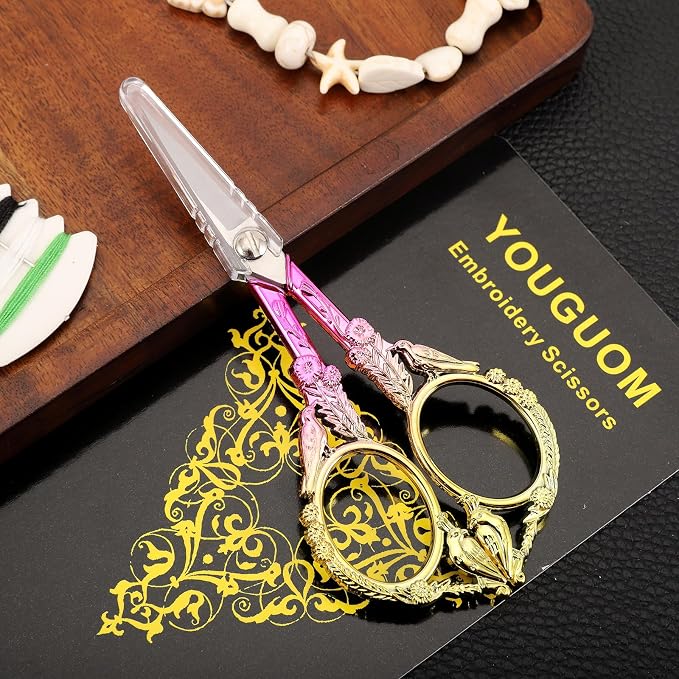 YOUGUOM Sewing Embroidery Scissors – Small Precision Detail Scissor - Image 9