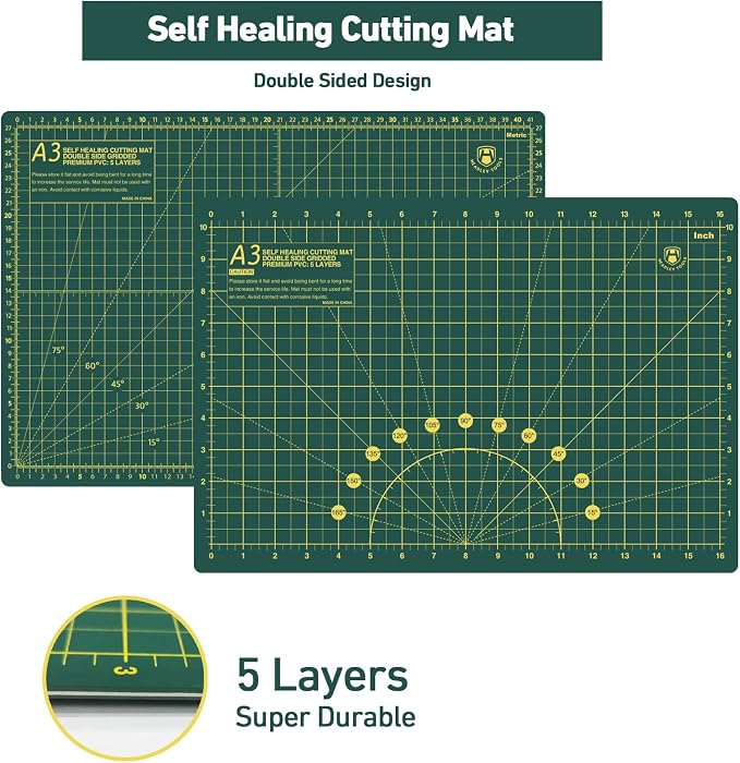 Headley Tools Rotary Cutter Set - 45mm Fabric Cutter - Image 3
