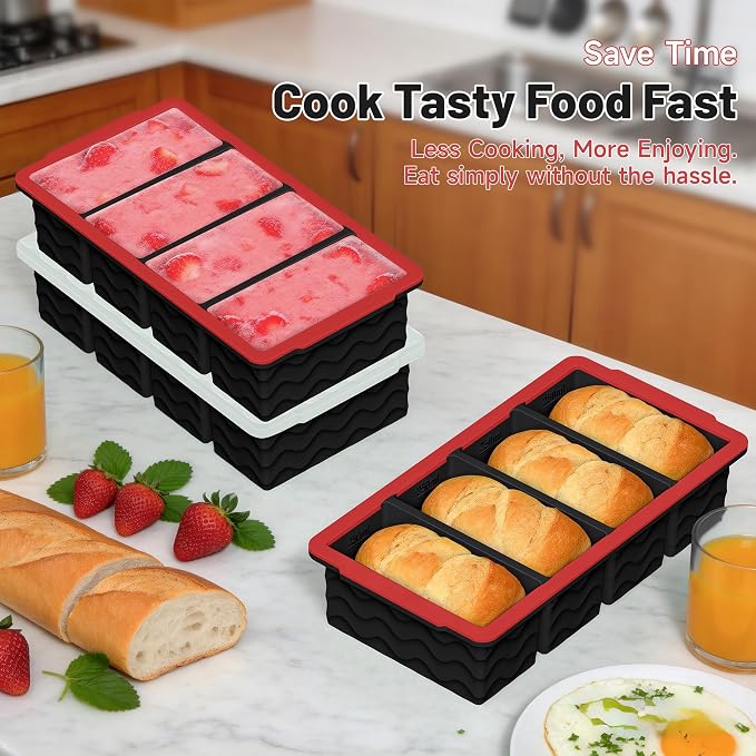 3-Pack Silicone Freezer Trays - Image 7