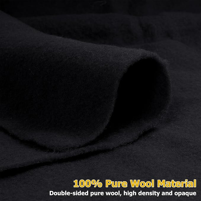 120" x 39" Wool Felt Fabric, Pure Merino Felt Fabric - Image 2
