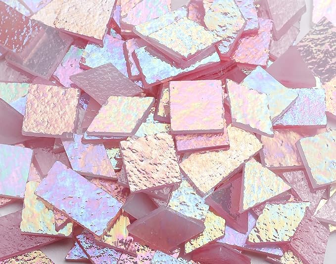 Lanyani Iridescent Stained Glass Mosaic Tiles - Image 3