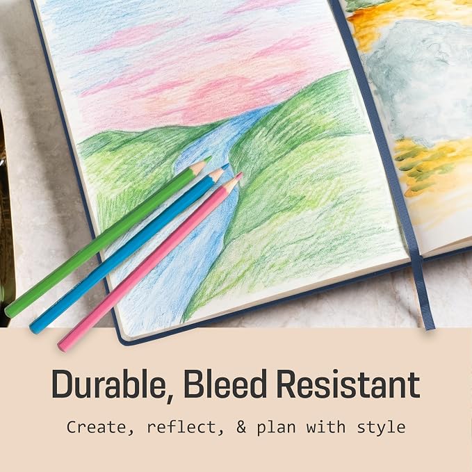 BROWNSTONE JOURNALS A4 Sketch Book Hardcover - Image 4