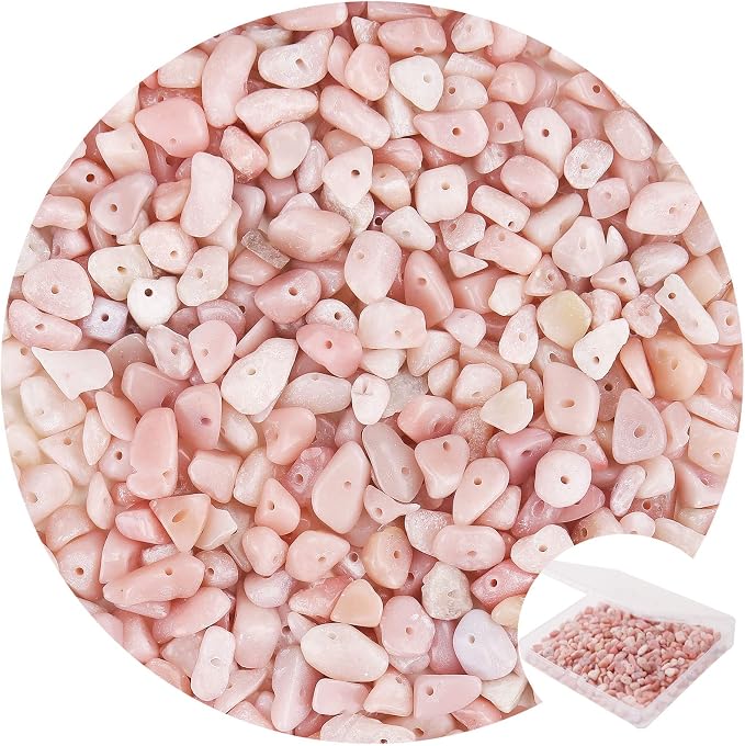 456 PCs Natural Chip Stone Beads, 5-8mm Irregular Multicolor Gemstones Loose by BONNY+BOXX