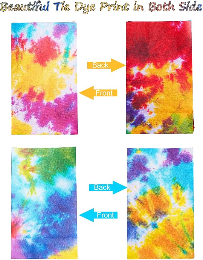 Zonon Tie Dye Paper Bags, Goody Bags - Image 3