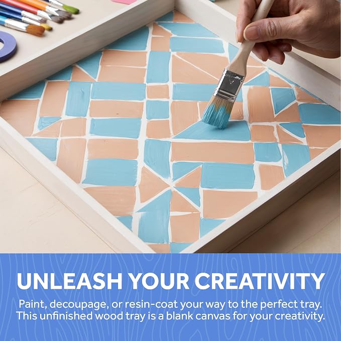Wood Canvas Panel Cradled 12 x 12 inch, Shadow Box, & Tray Crafts, by - Image 5