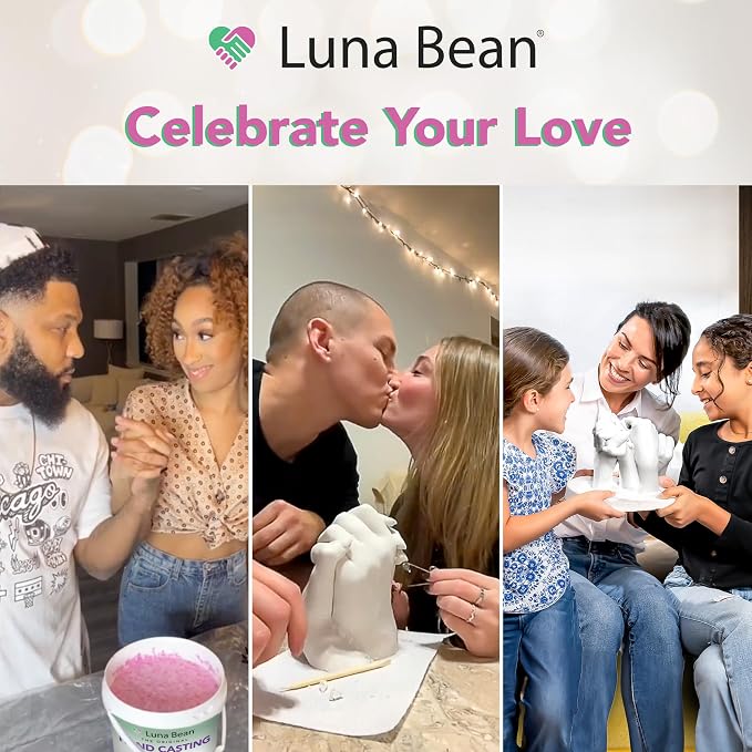 Luna Bean Hand Casting Kit – The Original Hand Mold Kit - Image 3