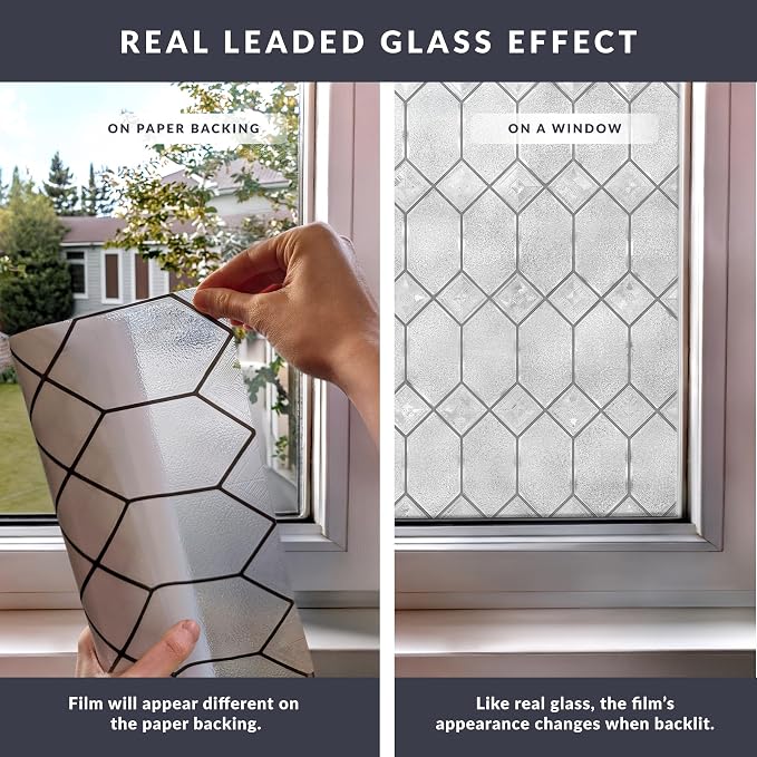 Old English Window Privacy Film by Artscape - Image 5