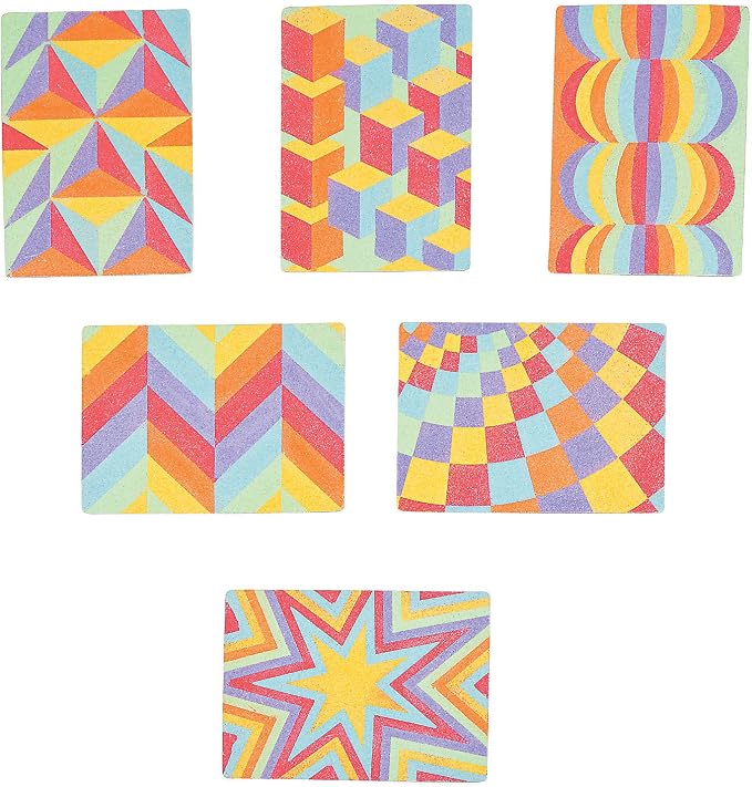 Fun Express Optical Illusion Sand Art Set by FunExpress