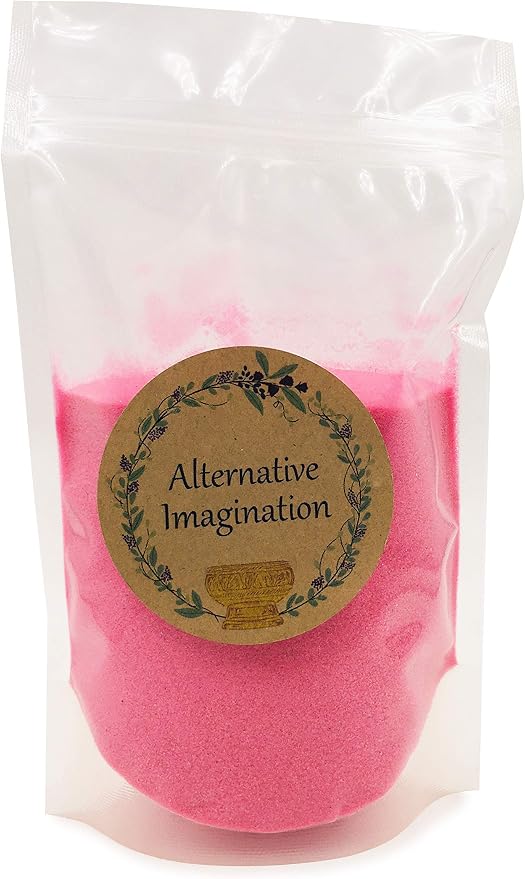 Pink Sand - Fine Colored Sand for Ritual Use, Zen Gardens, Incense Burners by AlternativeImagination