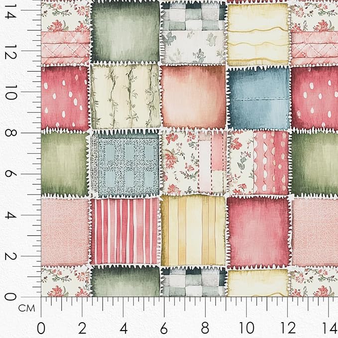 Patchwork Hot Air Balloon Cotton Fabric Panel – 6 Designs + Bonus Sheet - Image 8