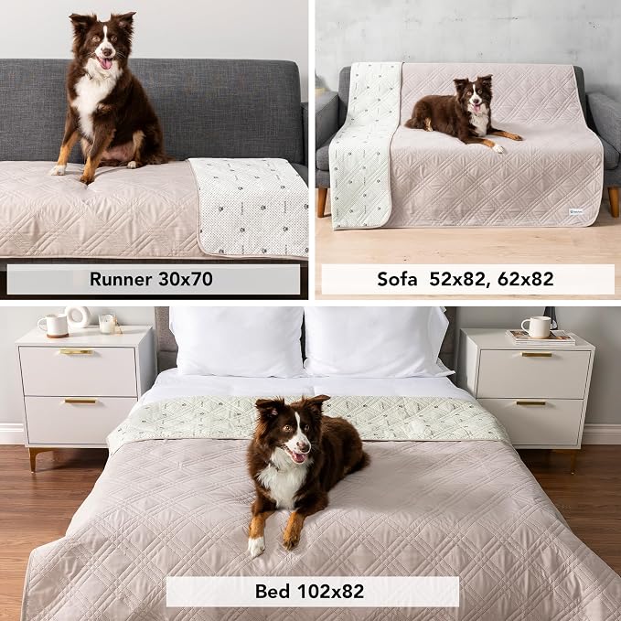 PetAmi Waterproof Dog Bed Cover, Reversible Furniture Protector - Image 4