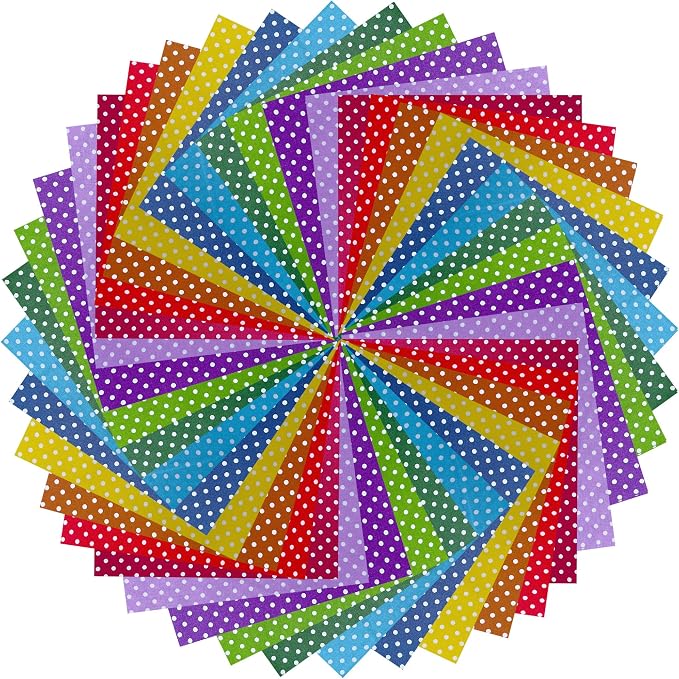 4"x4" 200pcs Cotton Fabric Squares - Image 5