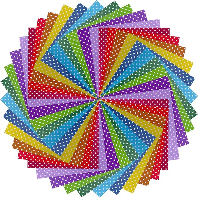 5"x 5" 50pcs Cotton Fabric Squares - Image 5