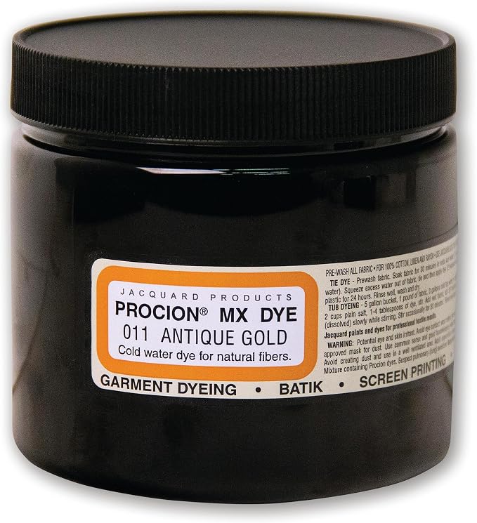 Procion Mx Dye Antique Gold 8Oz by Jacquard
