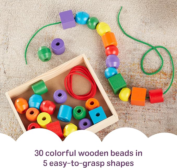 Melissa & Doug Primary Lacing Beads - Image 4