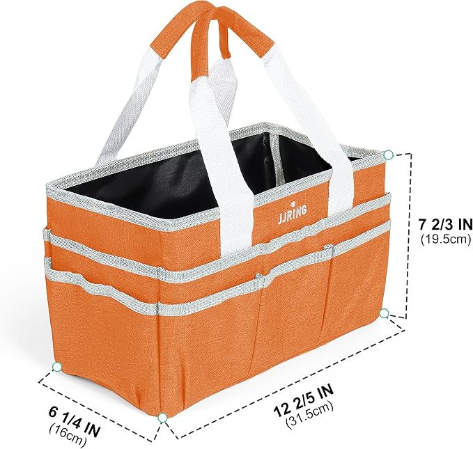 JJRING Craft Organizer Tote Bag, Art Storage Caddy - Image 3