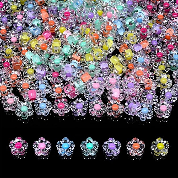 200+ pcs Candy Bulk Assorted Cute Kandi Beads by YuSheng