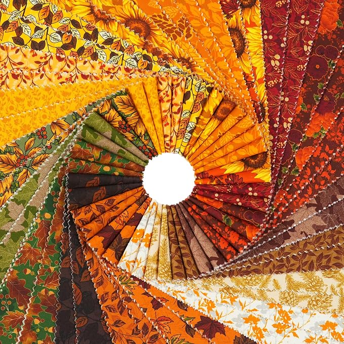 Craftido-20 Options-100% Cotton Jelly Roll Fabric Precut Strips - Image 2