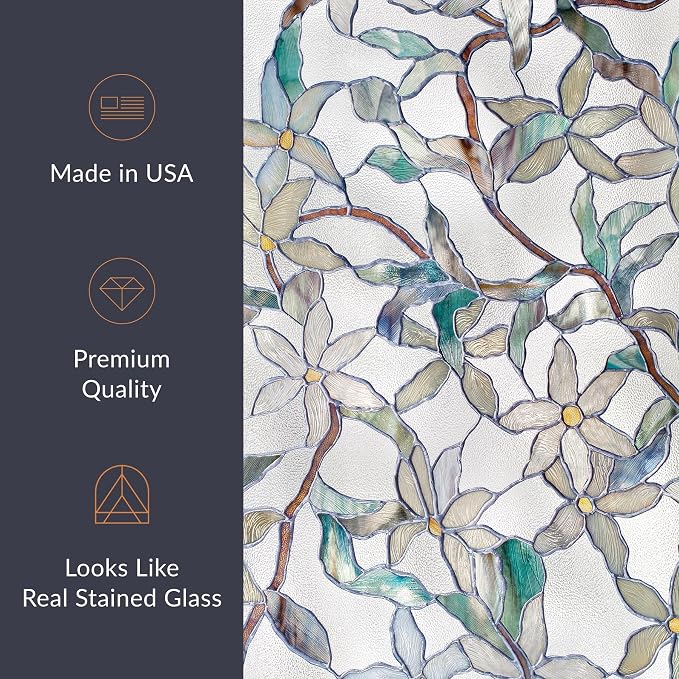 Jasmine Window Privacy Film by Artscape - Image 5