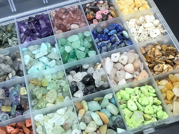 Gemstone Beads Natural Irregular Shaped Stone Chips Crystal Energy Healing Power - Image 5