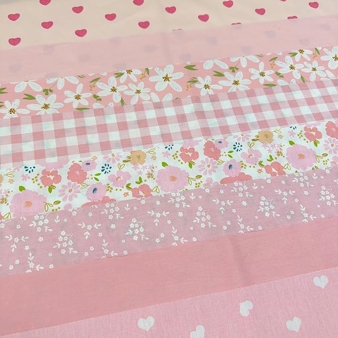 Cotton Fabric DIY Making Supplies Quilting Patchwork Fabric Fat Quarter Bundles - Image 2