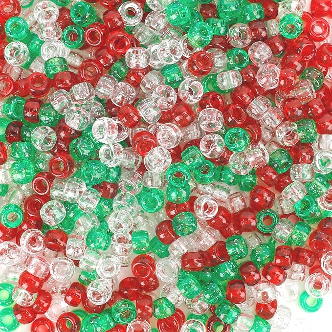1100 Pcs Beads, Pony Beads, Beads by anpiwshjo
