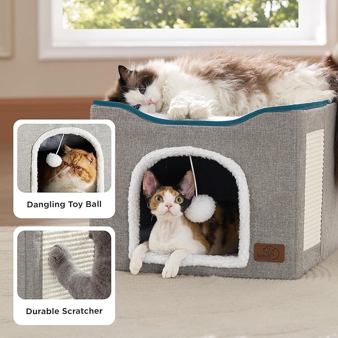 Bedsure Cat Beds for Indoor Cats - Image 3